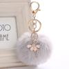 Accessories Jewelry Fluffy Car Pendant Angel Keychain Ballet Dancing Girl Keyring Key Buckle