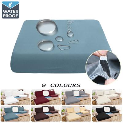 Waterproof Sofa Cushion Covers Non-Slip Silky Sofa Seat Covers Furniture Protector Soft Stretch Sofa Cover For Living Room El