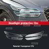 Car Interior Center Console Media Dashboard Navigation TPU Protector Film For Genesis GV70 2025 Car Sticker Accessories