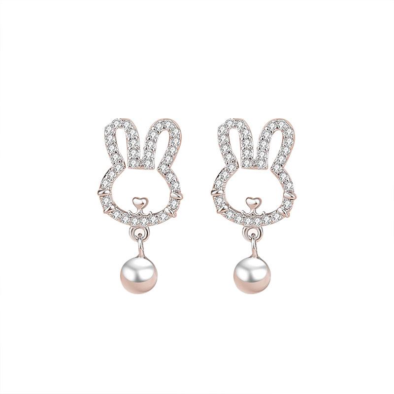 Tancise 925 Sterling Silver Zircon Earrings Drop Earrings For Women Wedding Party Gifts