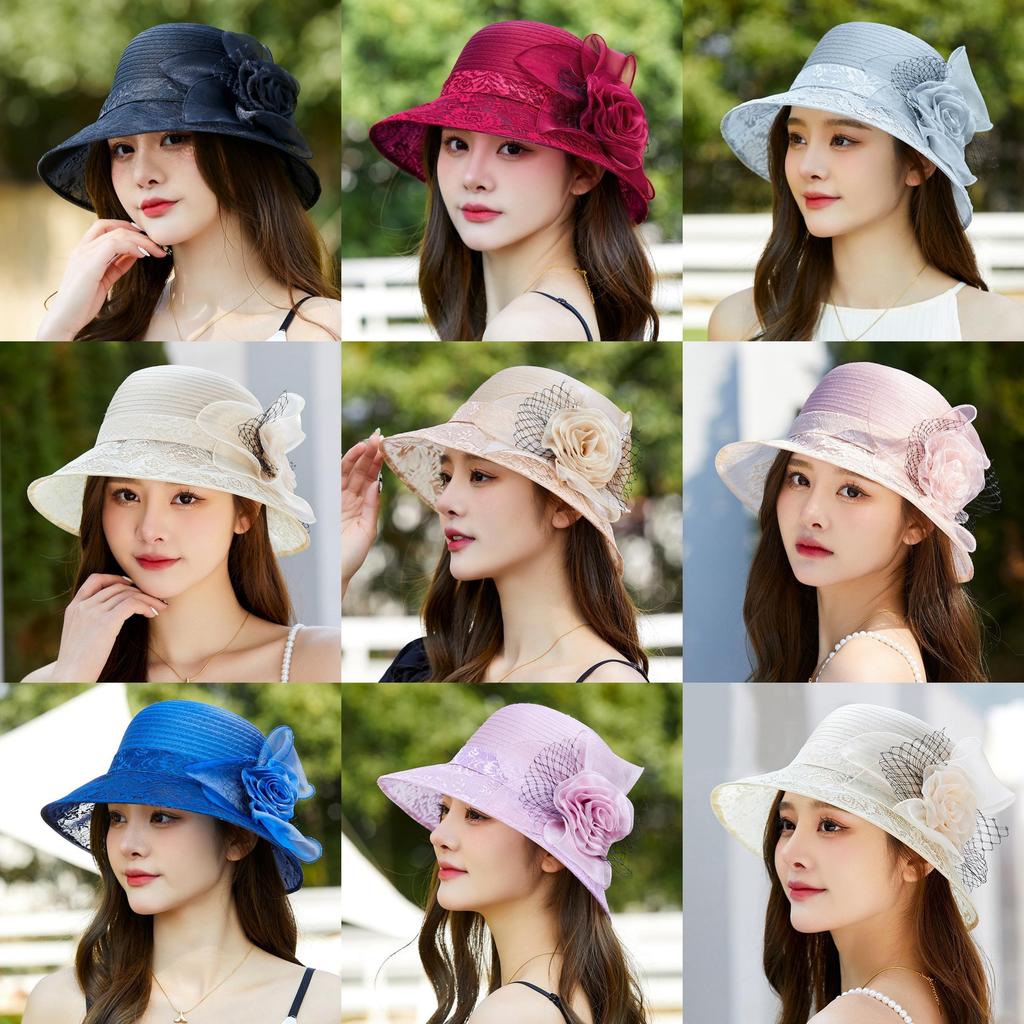 Classic British Style Sun Hat With Wide Brim For Spring And Summer Sun Protection