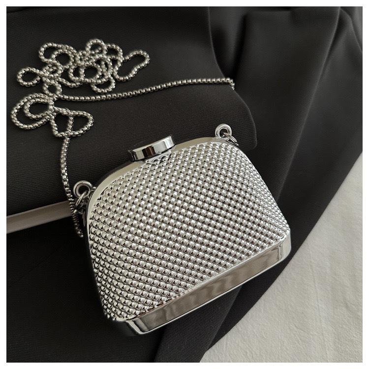 2025 Women's European & American Fashion Shiny Chain Crossbody Shoulder Bag
