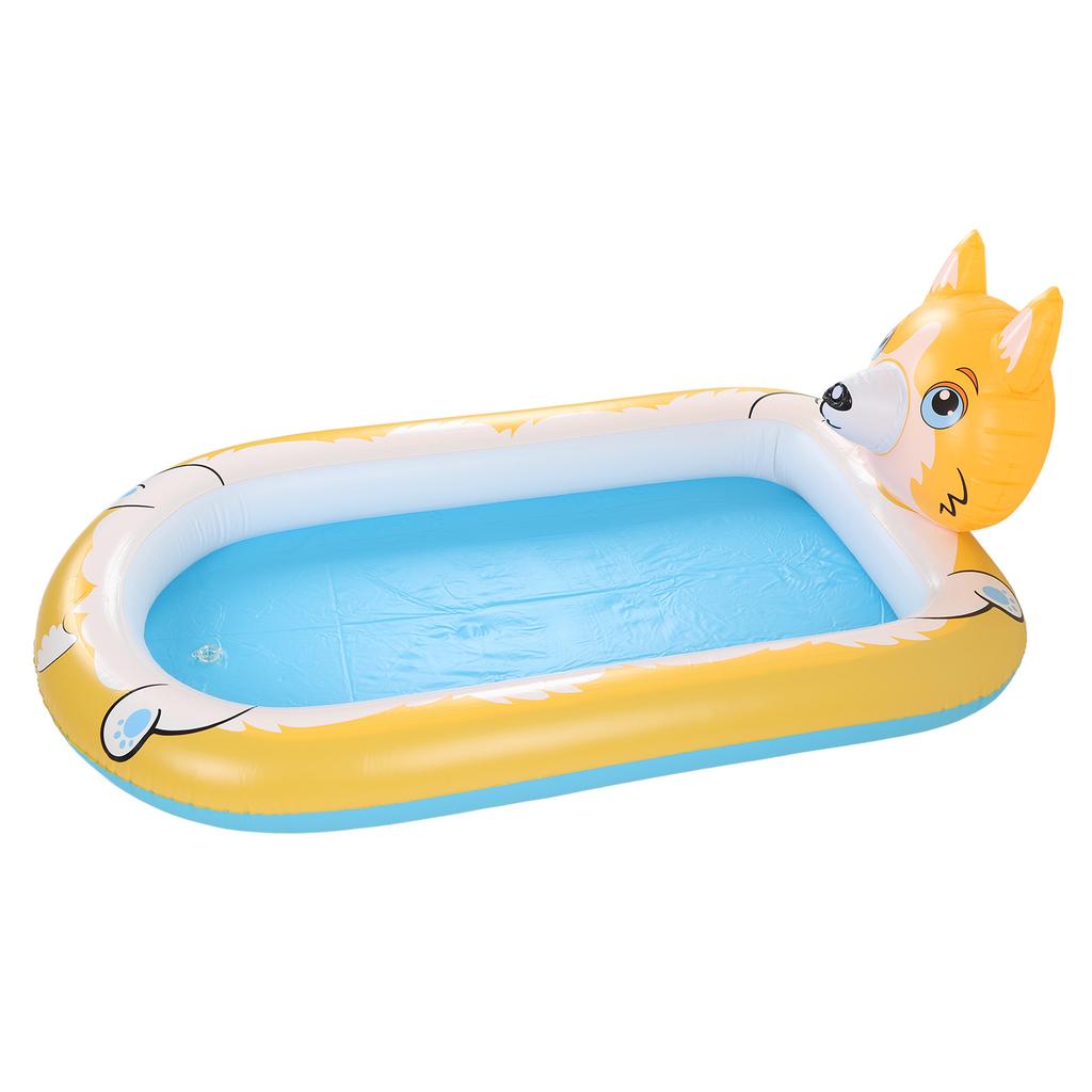 Inflatable Sprinkler Pool PVC Kids Cute Water Spray Pad Splashing Fountain Toys for Outdoor