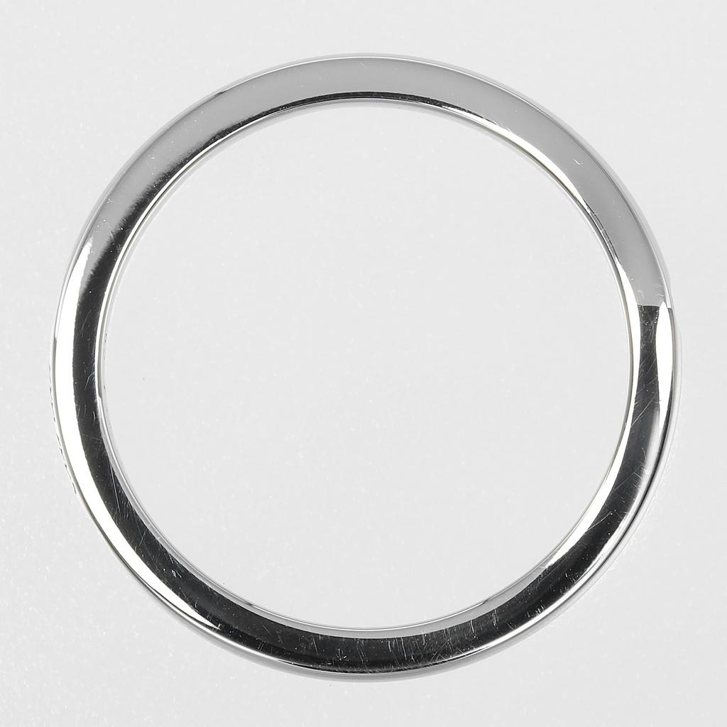 CARTIER Ballerina curve Ring Pt950Platinum/diamond #4.1(US Size) 3g Women Used