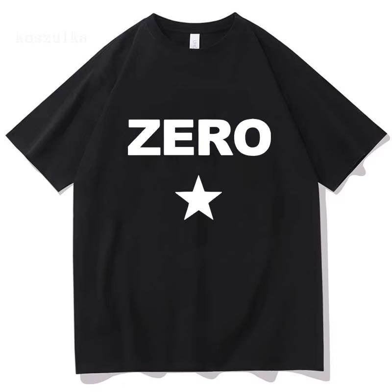 Zero Aufdruck T-Shirt The Smashing Pumpkins Rockband T-Shirts Hip Hop Unisex Streetwear Baumwolle Weich Damen T-Shirt Grafik-Tees