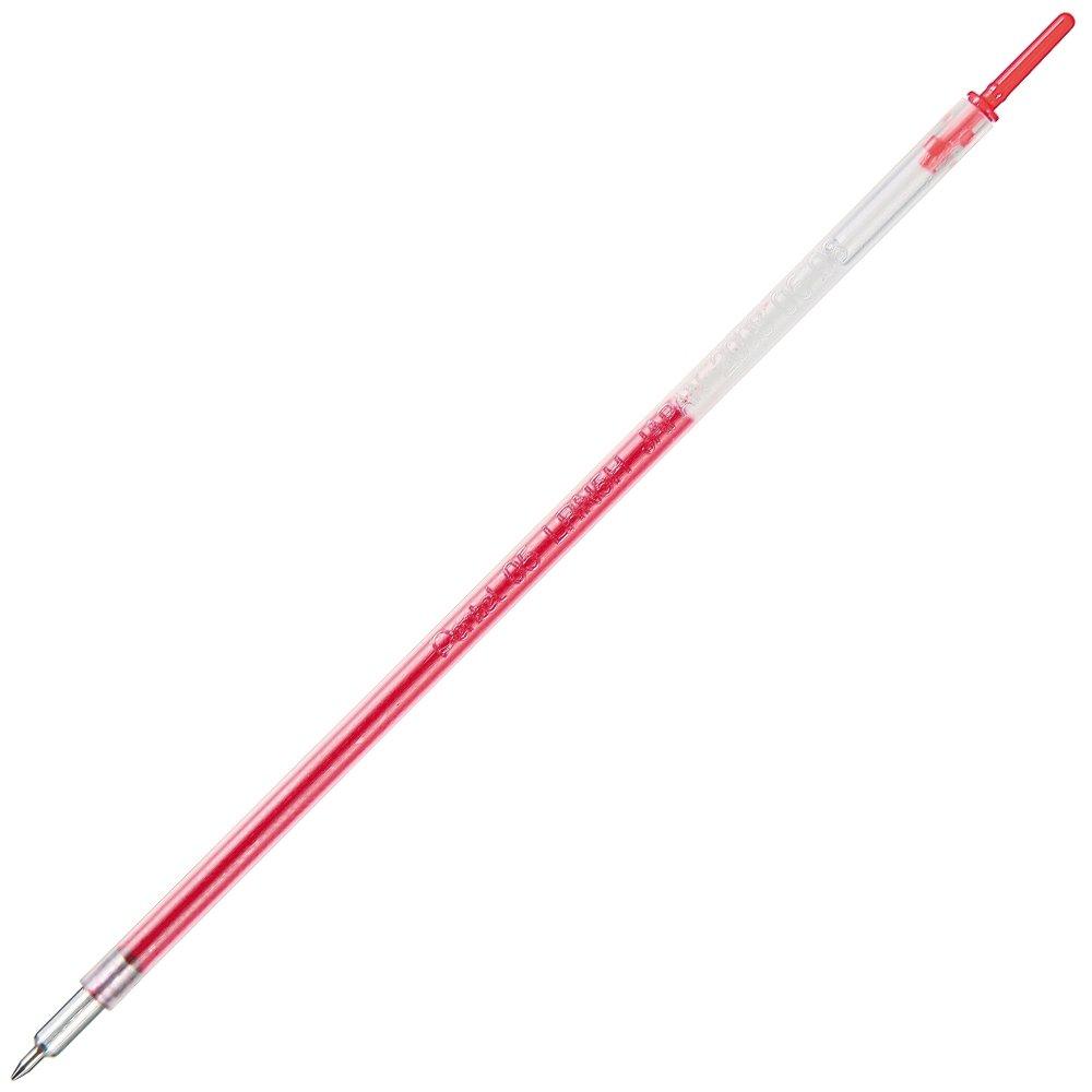 Pentel Ballpoint Pen Sliceez Red Refills, XBGRN4B, 10-Pack,