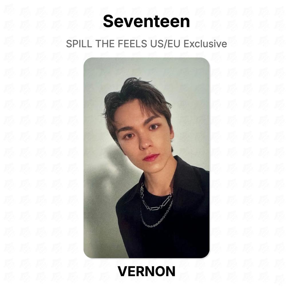 Seventeen SPILL THE FEELS US/EU Exclusive Official Photocard