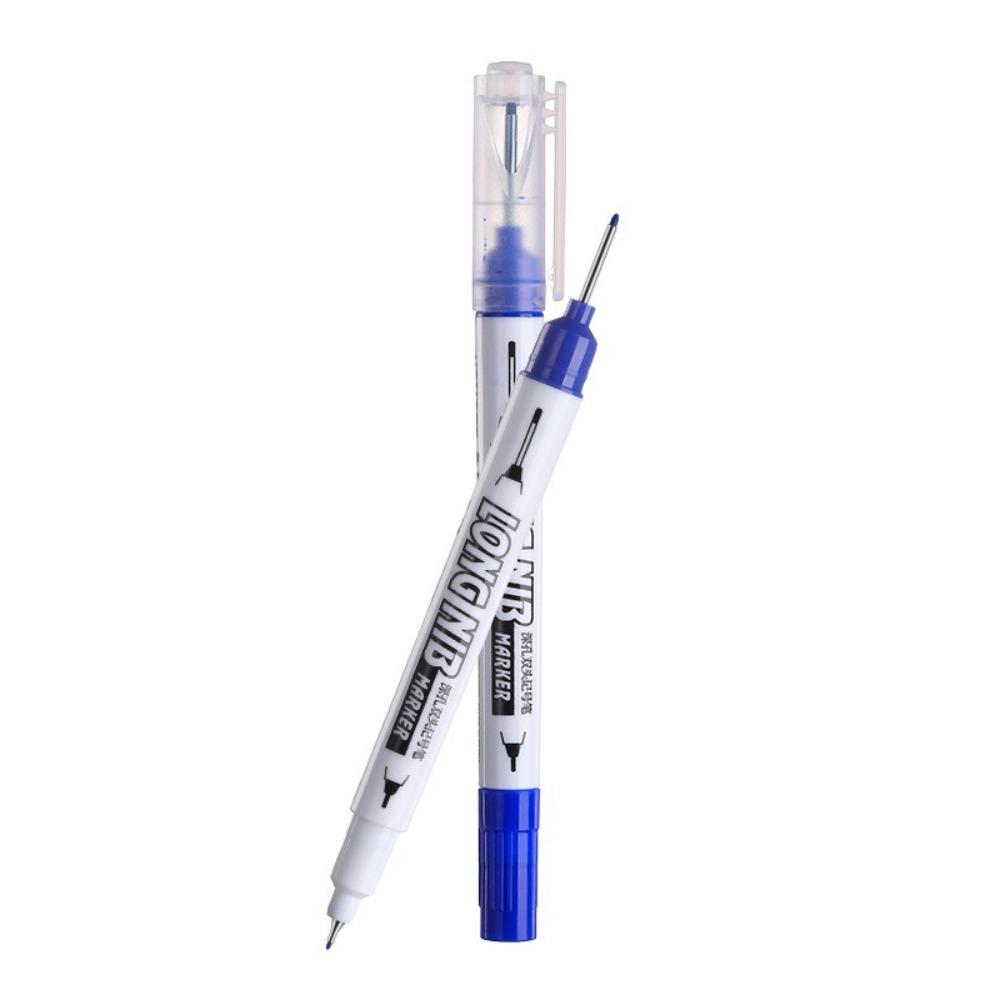 

Строительный маркер с длинным наконечником 4 цвета Маркер для глубоких отверстий Керамическая плитка/Металл/Дерево Blue-1PC