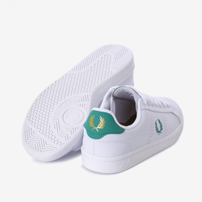 Fred Perry B721 White Leather Sneaker