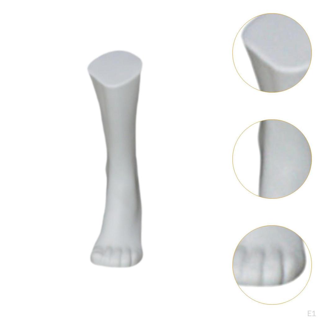 Male Mannequin Foot Model Men's Sock Display Holder Photo Prop Manikin Feet for Retail