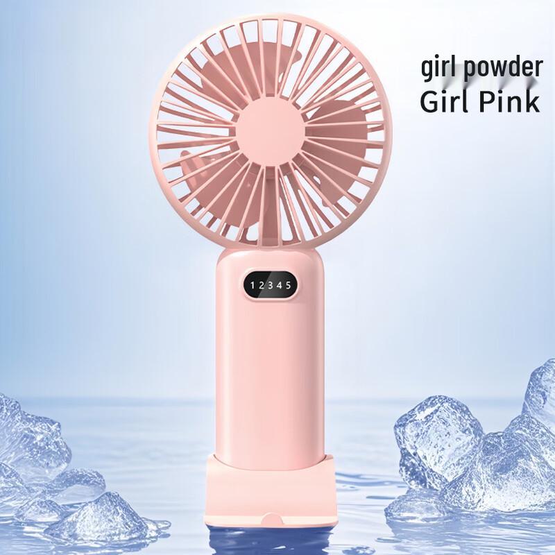 ZISIZ Portable USB Rechargeable Neck & Desktop Fan