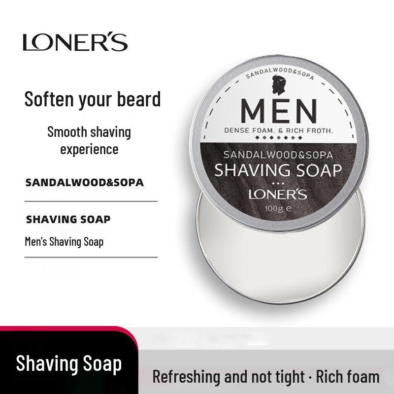 Cross English Men's Handmade Shaving Soap: Deep-Cleansing, Rich Lather, In Stock