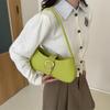 Modische Schulter-Achseltaschen für Damen Weiches PU-Leder Damen-Trend-Handtaschen und Geldbörsen All-Match Damen-Top-Handle-Achseltasche