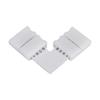 20PCS 4 Pin LED Strip Connector 10mm LED Strip Adapter Light Strip Adapter  Corner Connection