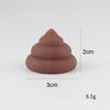 3 Pcs Novelty Funny New Mini Cute Cartoon Poop Squeezing Poop Fidgety Fingertip Squishy Toys Spoofs Props Party Games Kids Toy