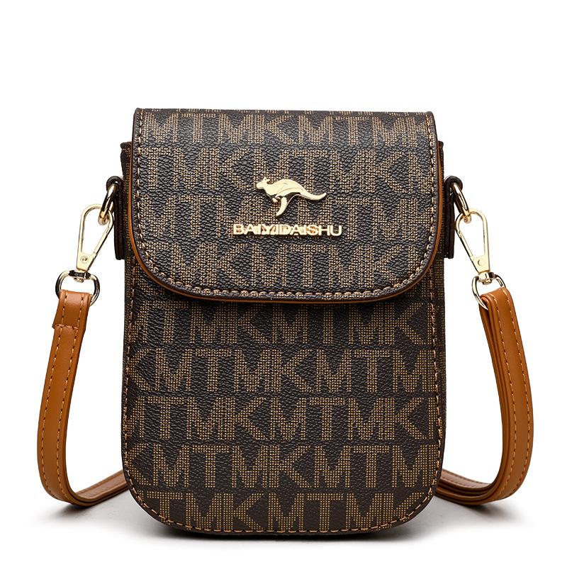 New mobile phone bag small bag New spring and summer small bag Women's shoulder bag Crossbody change bag