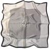 100% Mulberry Silk Plain Crepe Satin Square Scarf High-end Women's Spring, Summer and Autumn Temperament Simple Fashion Silk Scarf Scarf
