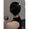 Vintage Faux Pearl Hair Sticks Hairwear Women Simple Chinese Hairpins Hair Chopsticks Disk Hairsticks Headdress Jewelry