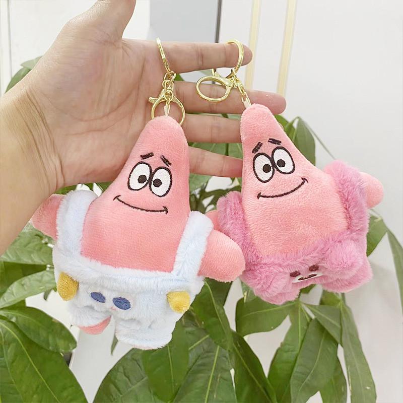 Cozy Starfish Plush Panda Keychain Doll Soft Toy In Multiple Colors For Girls And Kids Young