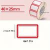 1roll/500sticker Self-Adhesive Label Stickers for File Classification,Price Marking,for Office, School Supplie.choose Blue,red.