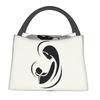 Divine Mercy Insulated Lunch Bags for Camping Travel Jesus Portable Cooler Thermal Lunch Box Women