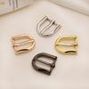 1/2Pcs 2cm Inner Diameter Metal Pin Buckle For Thin Belts Women's Belt Accessories Fashionable Belt Buckles