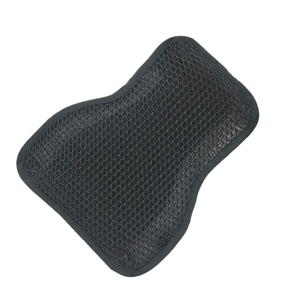 

Polyester Exquisite Craft Motorcycle Seat Cushion Cover Stable Fixation Fine Stitching No Loose 37*28cm