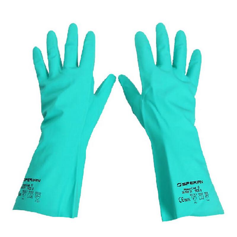 Honeywell 2094831 Nitrile Chemical Resistant Industrial Safety Gloves M