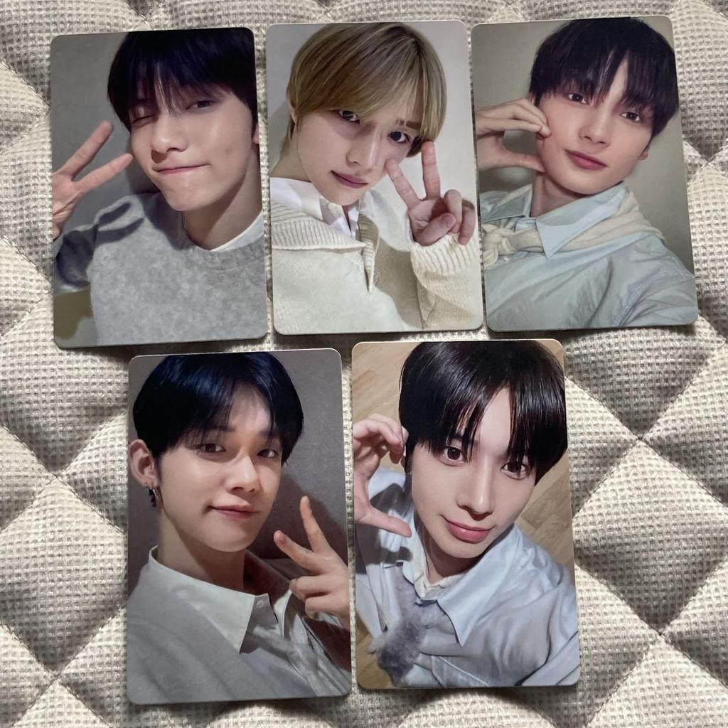 [USED] TXT Introduction EP. 2 New Membership FC Fan Club Trading Cards (5 Cards)