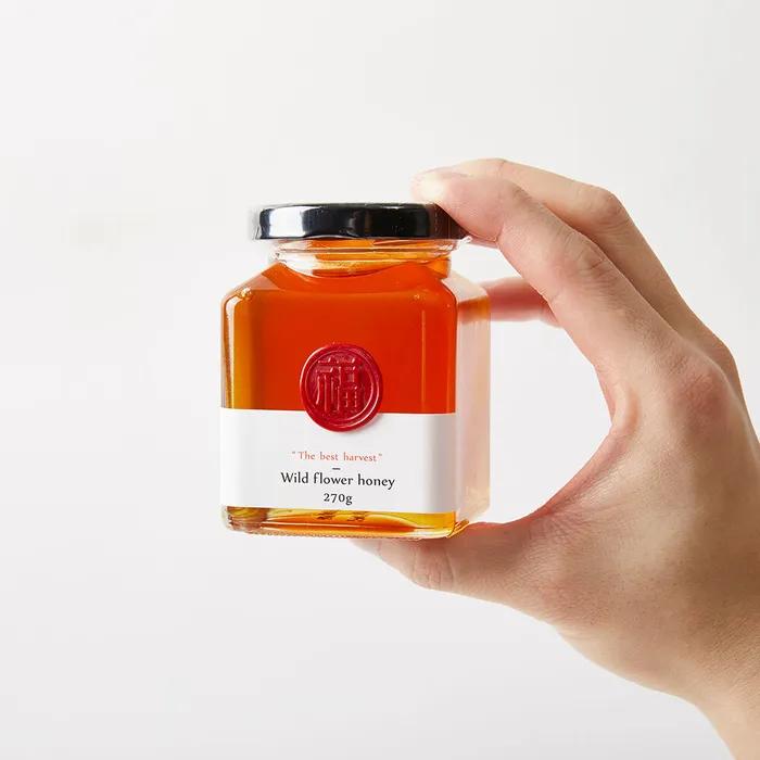 [Honey Gift] 2 Types of Honey Bundled In a Bojagi