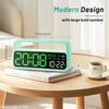 Lockable Alarm Clock with Phone Control Self Discipline Timer Timing Storage Box for Better Study Work Efficiency Desktop Clocks