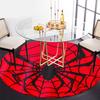 Spider Web Circle Sticker - Halloween DecorationRound Non-Slip chair mat chair carpet for office Rugs for Office Decor Gift For Valentine's Day Mother