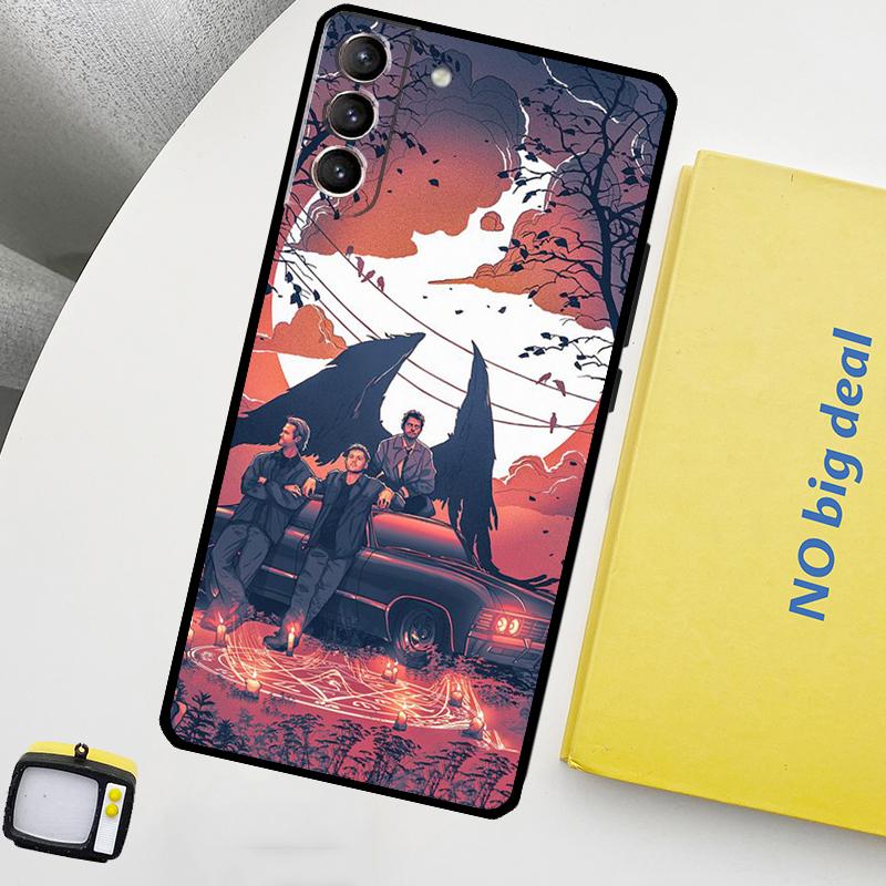 Supernatural Phone Case For Samsung Galaxy S25 S26 Ultra S20 S21 S22 S23 Plus S10 S25 FE S24 Ultra Cover