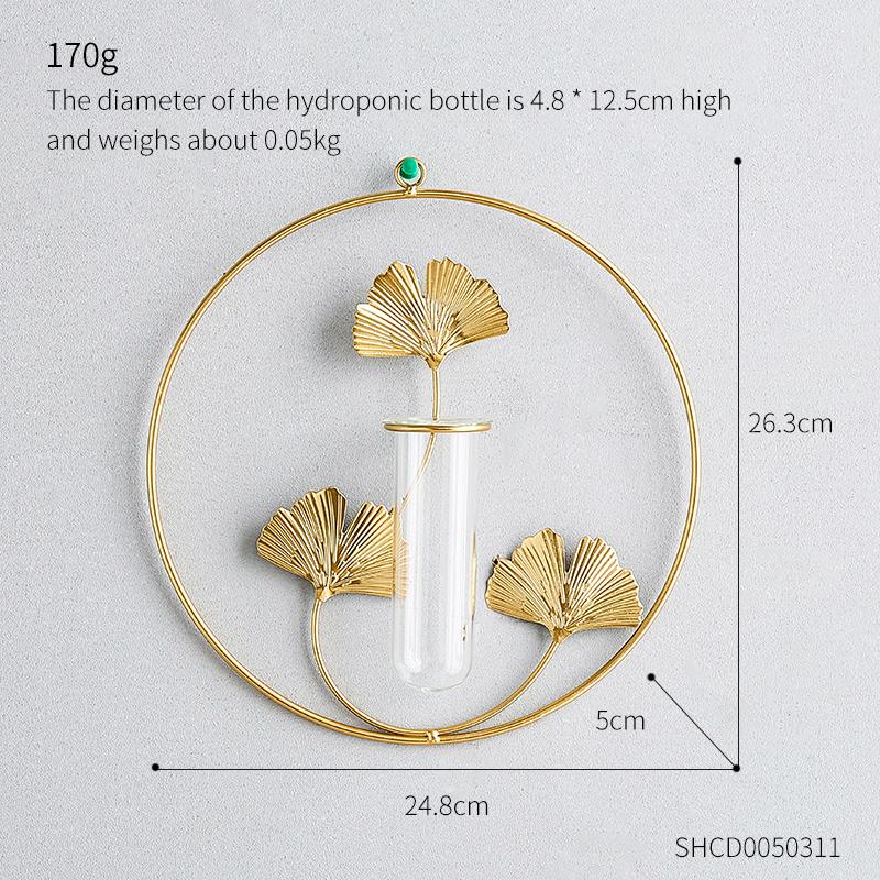 Minimalistyczny styl wiszący wazon na ścianę kreatywna dekoracja ścienna szklany wazon hydroponiczny doniczka na kwiaty salon wejście drzwi wystrój