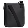 New CALVIN KLEIN Embossed Grain Leather Cell Phone Pouch, Crossbody Bag, Shoulder Bag Men's Black HP2081-001