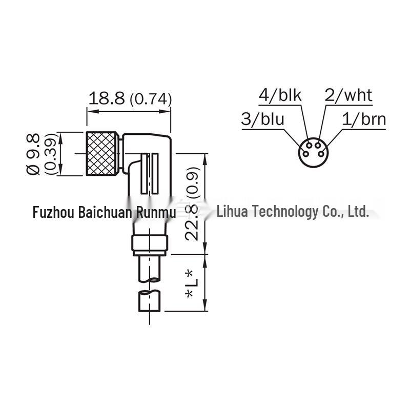 Sick Sensor Accessories DOL-0804-W05M: New Original Plug and Cable In Stock DOL-0804-W05M