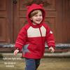 DavidBella Kids' Winter Animal-Themed Hooded Padded Jacket