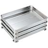 Yamashita Kogei 18-8 High-legged Gyoza Tray, Small, 50cm