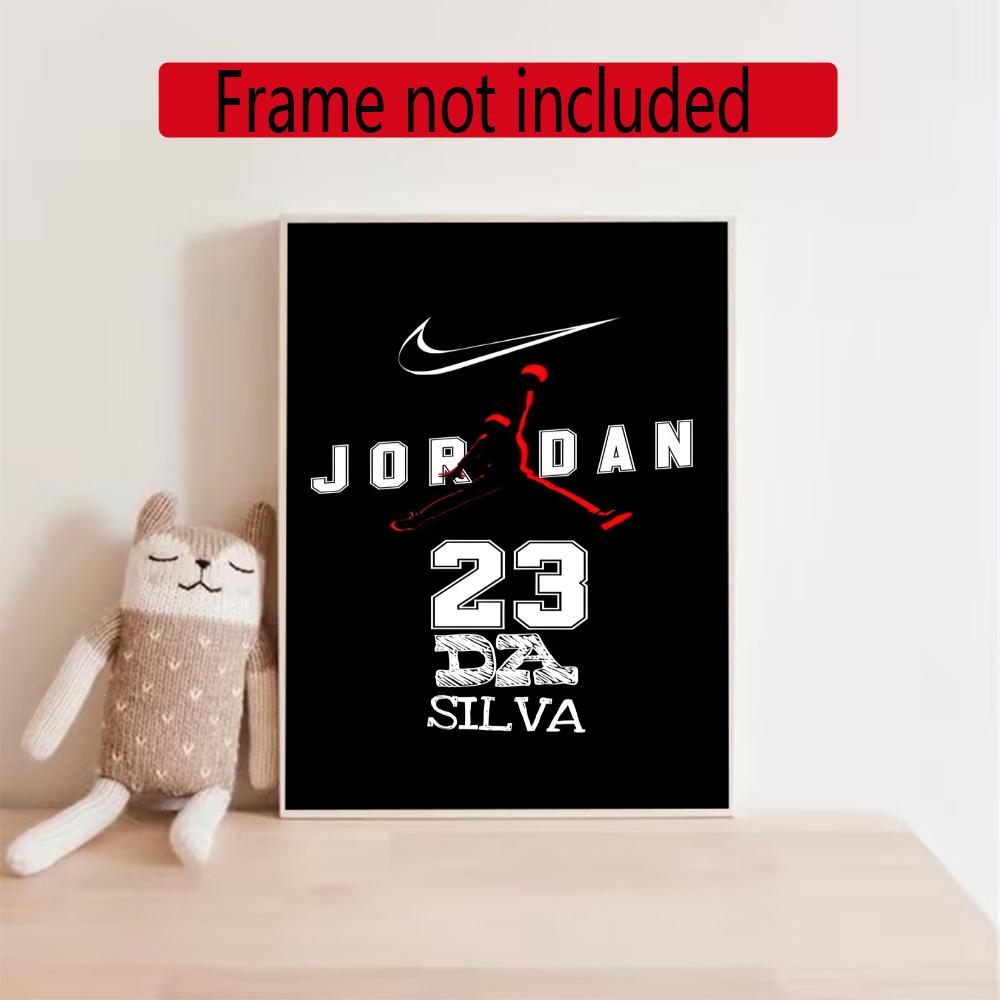 Jordan Diamond Painting Round Diamond Mosaic Rhinestones Diamond Embroidery Craft Kit Wall Decor Without Frame
