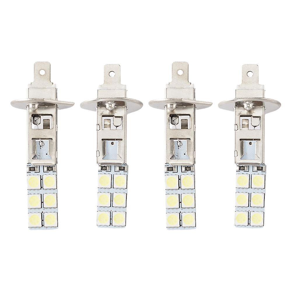 Car LED H1 Fog Light LED H1-12SMD-5050 Chip High Brightness Anti-Fog LED Fog Light