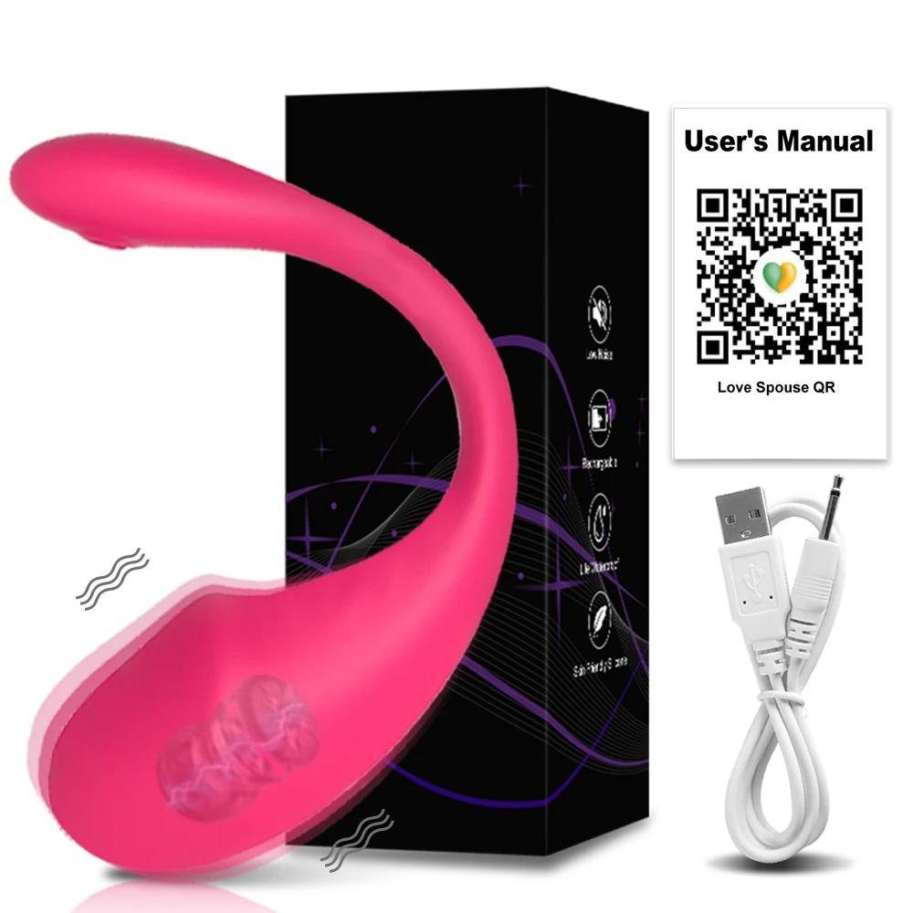 APP Vibrator Sex Toys for Women Vagina Clitoris Stimulate U Type Vibrator G-Spot Massage Female Masturbator Adults Goods