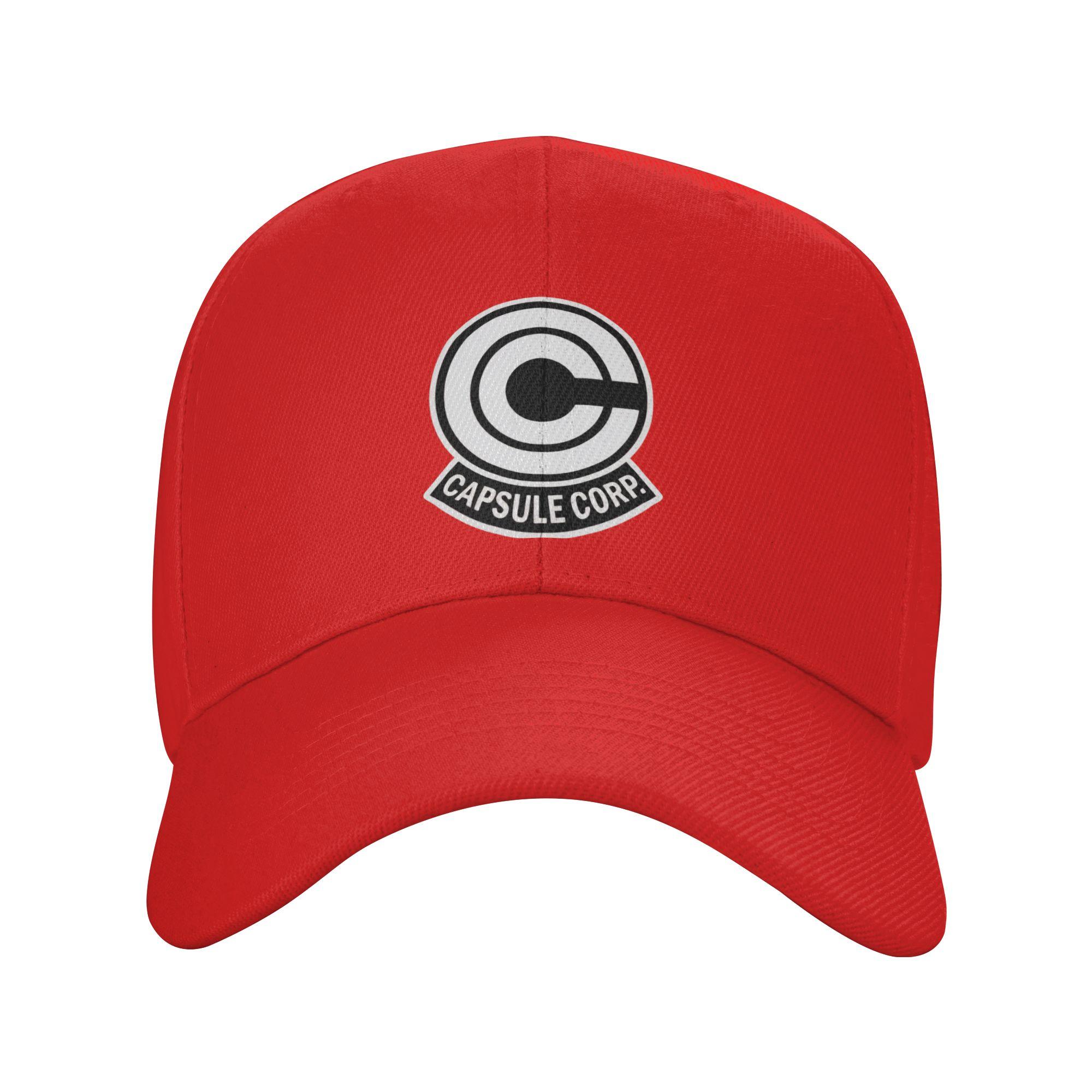 Capsule Corp Logo Casual Baseball Cap Summer Trucker Hat Wholesale Kpop Rock Hip Hop Hats FeUnisex Unisex Baseball Caps One Size