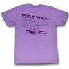 Back To the Future Purple Adult T-Shirt