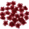 20pcs/lot 3cm Snow Gauze Fabric Flower Five Petals Plum Blossoms Artificial Flower For DIY Clothing Sewing Headwear Decoration