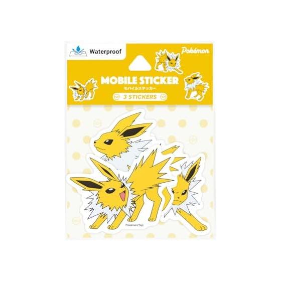 Gourmandies Pokemon Mobile Sticker Sanders POKE-951D
