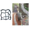 Pave Hage Gjenbrukbar DIY Steinvei Betong Sement Murstein Belegning Fortausform