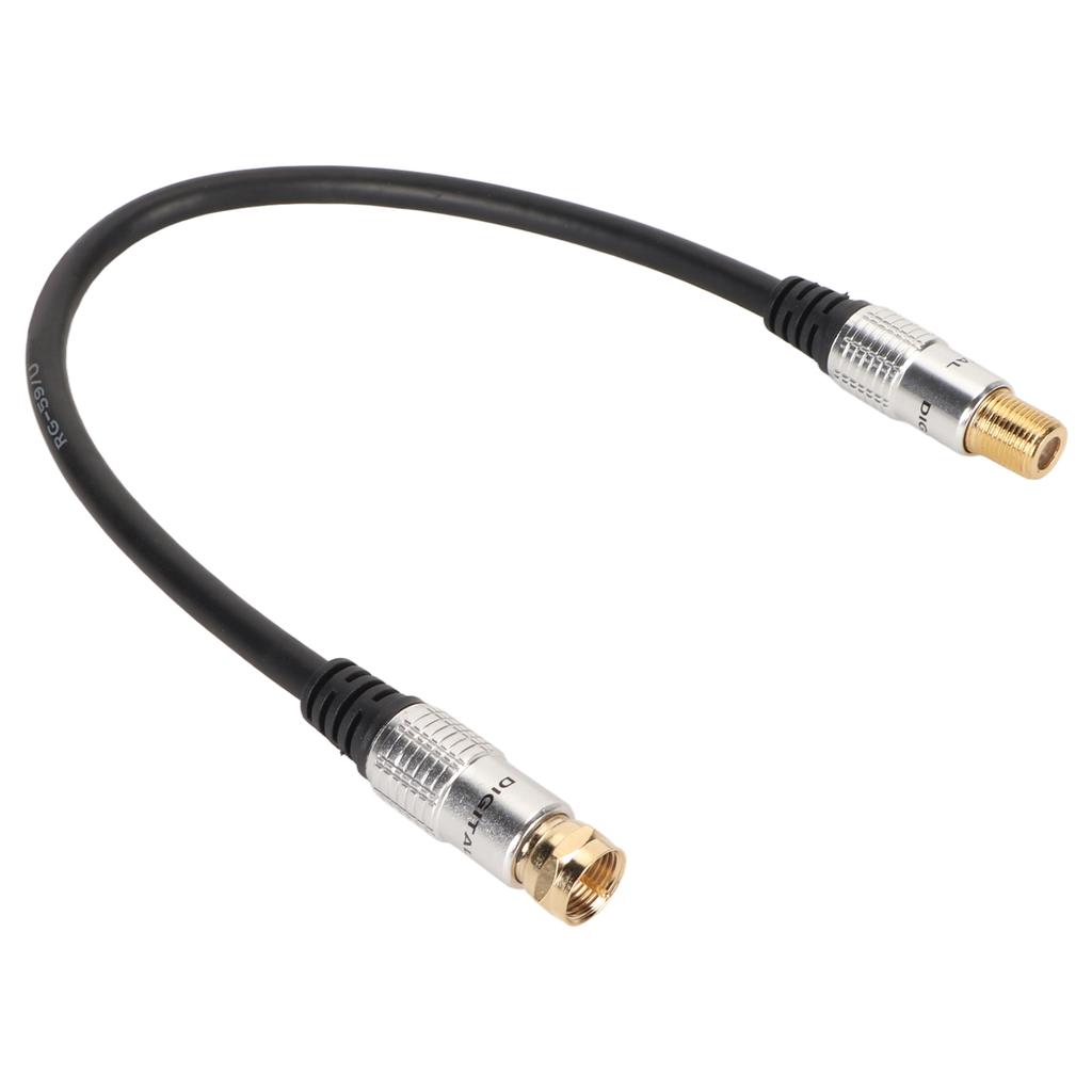 Kabel typu F samec na samici pozlacený konektor digitální zvuk video koaxiální kabel pro HDTV CATV