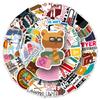 50 Sheets of Creative DIY Waterproof Lawyer Stickers for Journaling and Decoration