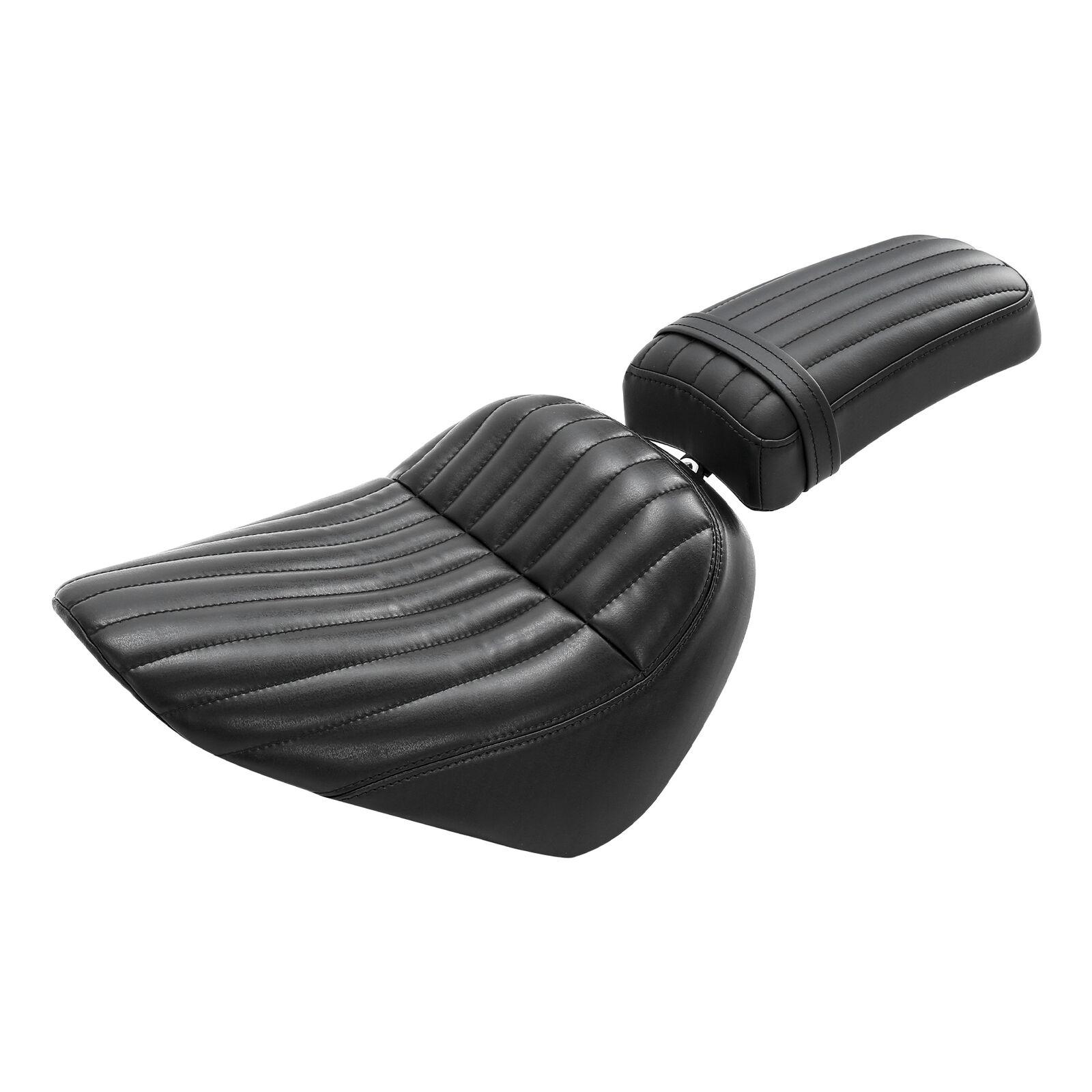 Motorcycle Driver Passenger Seat For Harley Street Bob FXBB Softail Standard FXST 2018-2024