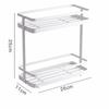 Spice Rack, Seasoning Rack, Space-Saving Kitchen Rack, Multi-Purpose Shelf, Pantry, Kitchen, Bathroom, Living Room, Tray, Under-Sink Storage, Seasonin